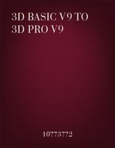 3D Basic to 3D Pro Upgrades Basic Version 9 to Pro Version 11
